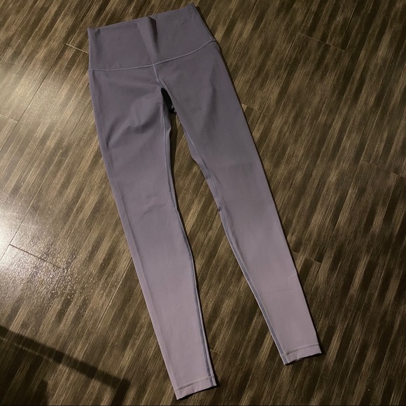 Lululemon Wunder Under Purple Ombre Leggings 8 - Picture 3 of 9